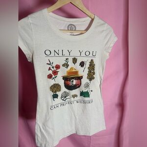 Only You Graphic Kids Short Sleeve Tee - White